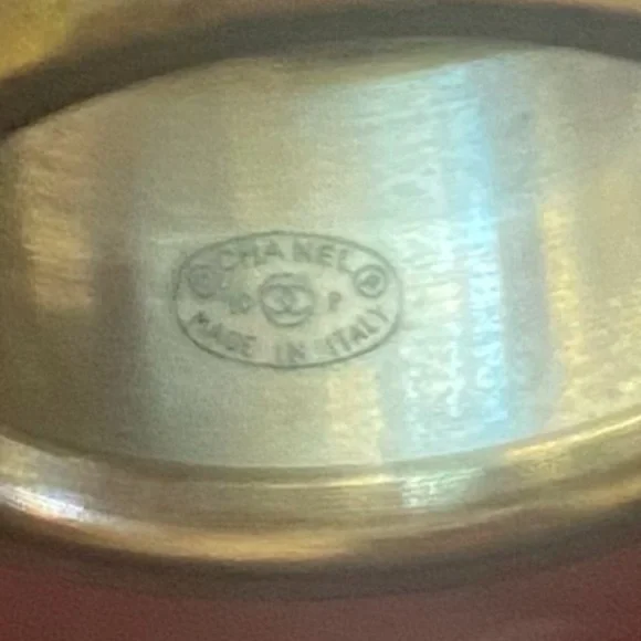 Chanel Metal Heart Ring SZ 7 - Picture 7 of 10